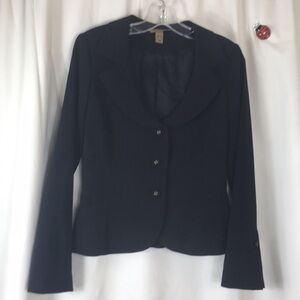 H&M, fully lined, pockets, darts, jacket, EUC, 4.